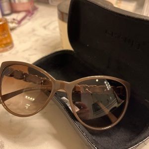 Chanel sun glasses. Only worn twice. Bought at Nordstroms.